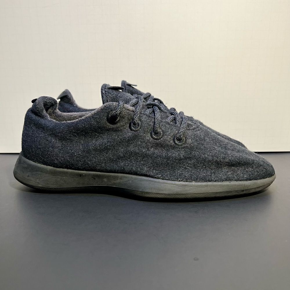 Mens ALLBIRDS Wool Runners Natural Black Comfort Shoes / Size 10 - Picture 2 of 10